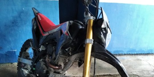 Jatuh Lalu Ditabrak Pikap, Pemotor Trail di Sergai Meninggal Dunia