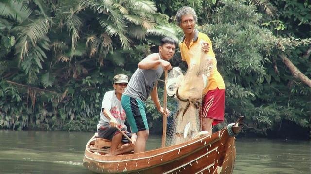 serunya lubuk larangan tradisi unik tangkap ikan sambut lebaran