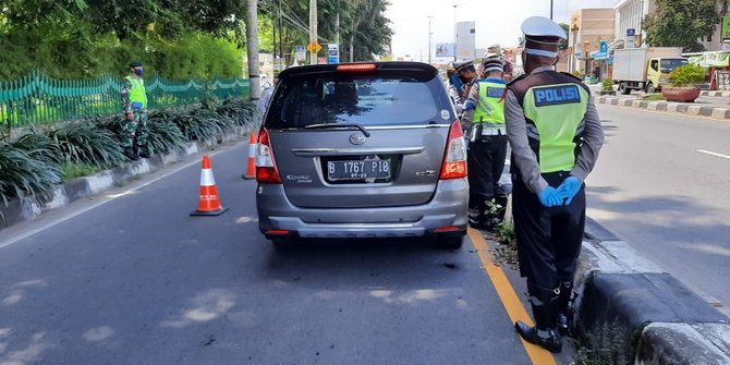 Polisi Klaim Semakin Sedikit Kendaraan Nekat Mudik Tinggalkan Jakarta