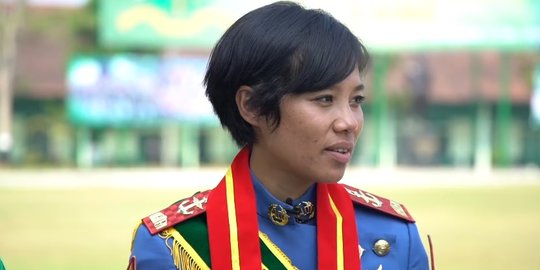 Perjuangan Putri Lenggo Geni, Anak Petani 6 Kali Gagal Seleksi Kini Jadi Perwira TNI