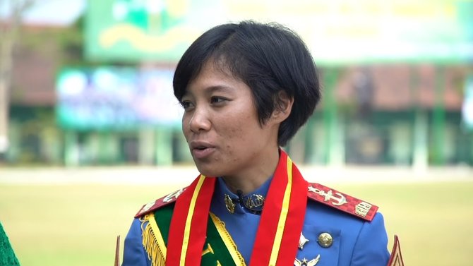 perjuangan putri lenggo geni yang kini jadi perwira tni ad