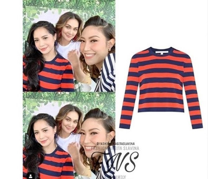 kaus oblong nagita slavina