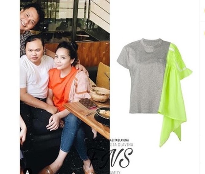 kaus oblong nagita slavina