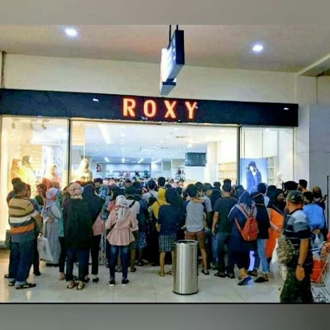 roxy mall jember jelang lebaran