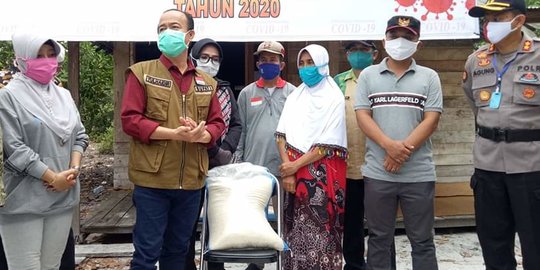 45 Ribu Warga Seruyan Terdampak Corona Dapat Bantuan 900 Ton Beras