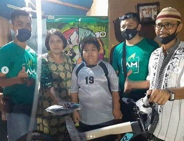 keajaiban hidup langsung dialami rizal bocah penjual gorengan yang teraniaya