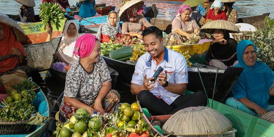 BRI Ajak Pasar Tradisional Berjualan Online