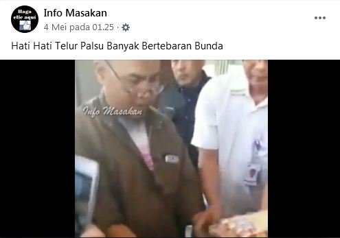 hoaks video telur palsu beredar di indonesia