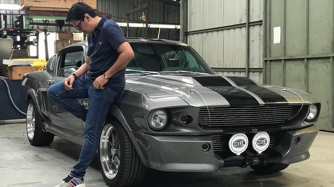 Ford Mustang Andre Taulany (Instagram andreastaulany)