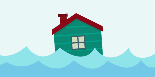 Dua Rumah Hanyut Akibat Banjir Sumba Timur