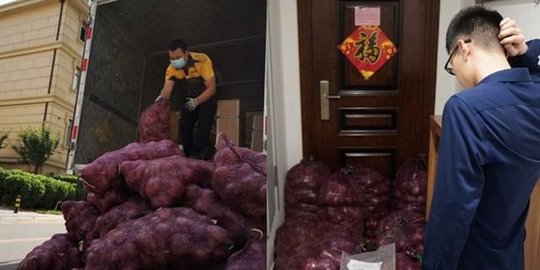 Kirim 1 Ton Bawang Merah ke Mantan Pacar, Alasan Wanita Ini Bikin Haru