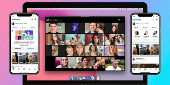 Facebook Rilis Layanan Video Call Messenger Rooms Untuk Semua Pengguna