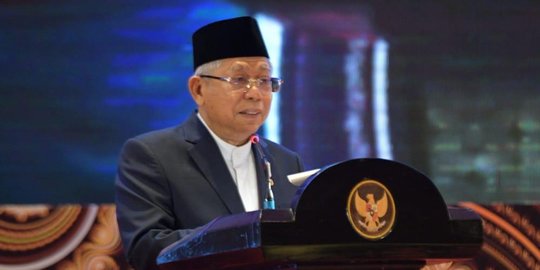 Wapres Ma'ruf Amin Ingatkan Rakyat Salat Id di Rumah Minimalisir Penularan Covid-19