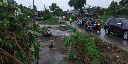 200 Rumah di Tulang Bawang Lampung Rusak Diterjang Puting Beliung