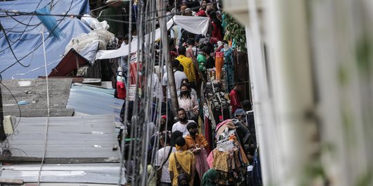 CEK FAKTA: Tidak Benar Video Keramaian di Pasar Tanah Abang