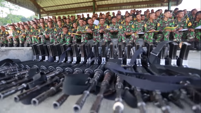 anak tukang bubur ayam keliling jadi taruna akmil