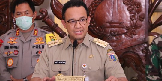 Anies: Kasus Covid-19 di Jakarta Membaik Tapi Risiko Gelombang Kedua Juga Tinggi