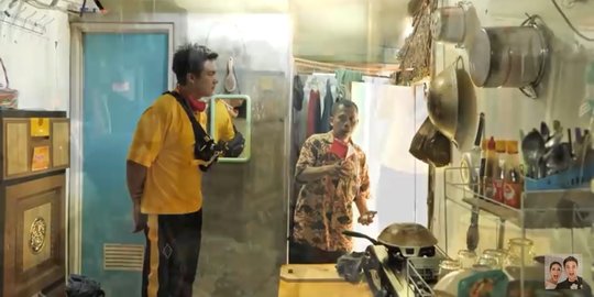 7 Potret Rumah Sopir Baim Wong di Gang Sempit, Plafon Jebol Air Suka Tempias