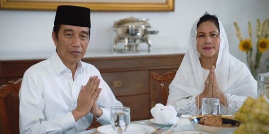 Pesan Jokowi di Hari Raya Idulfitri: Yakin Indonesia Mampu Lewati Ujian Berat