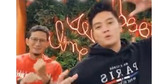 Potret Boy William Main TikTok Bareng Sandiaga Uno, Warganet Tulis Komentar Begini