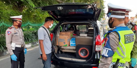 H-1 Lebaran, Polisi Putar Balik 68 Ribu Pemudik
