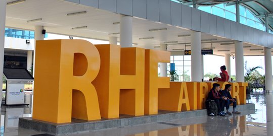 h-1 lebaran, bandara tanjungpinang hanya layani 2 penumpang