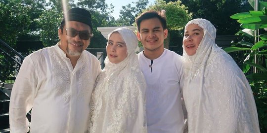 5 Potret Prilly Latuconsina Rayakan Lebaran Bareng Keluarga di Rumah Aja