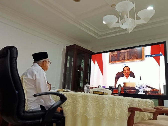 maruf amin di kantor wapres