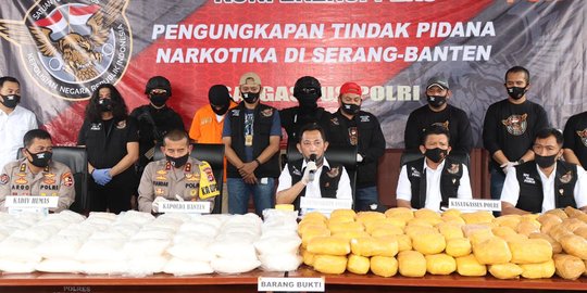 DPR Minta Polri Dalami Kasus 821 Kg Sabu dari Jaringan Timur Tengah