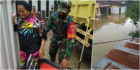 Banjir Meluas, Kota Samarinda Kembali Diguyur Hujan Deras