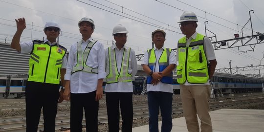 Presiden Jokowi Cek Kesiapan Penerapan 'New Normal' di Stasiun MRT Bundaran HI