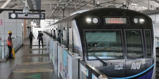 New Normal di MRT: Wajib Masker, Jaga Jarak dan Cek Suhu Tubuh