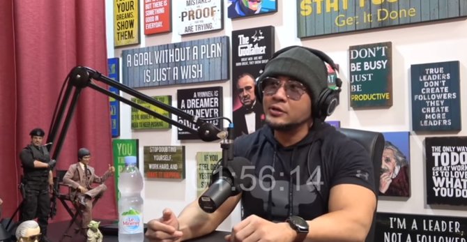 deddy corbuzier ungkap ingin kena corona