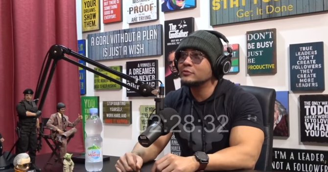 deddy corbuzier ungkap ingin kena corona