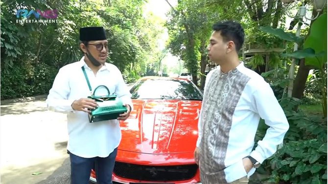 raffi ahmad tawar mobil andre taulany dengan tas nagita slavina