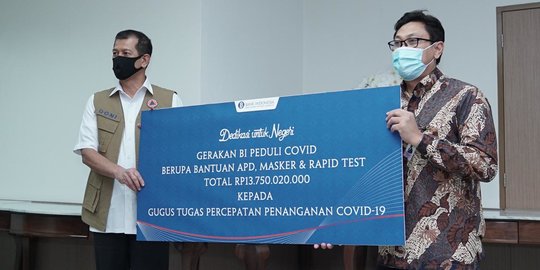 Bank Indonesia Beri Bantuan Penanganan Covid-19 Senilai Rp13,75 M ke Gugus Tugas