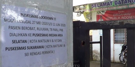 Dampak Covid-19, Puskesmas Ditutup Sementara di Kota Medan Bertambah Menjadi Tiga