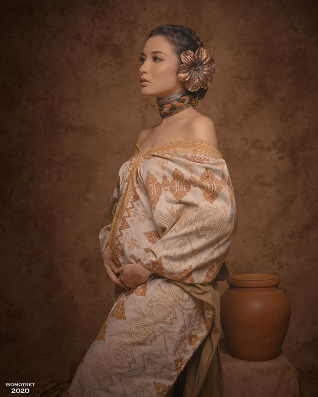 potret cantik chelsea olivia saat foto maternity