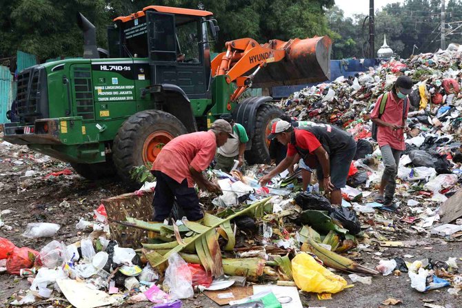 sampah di kalibata