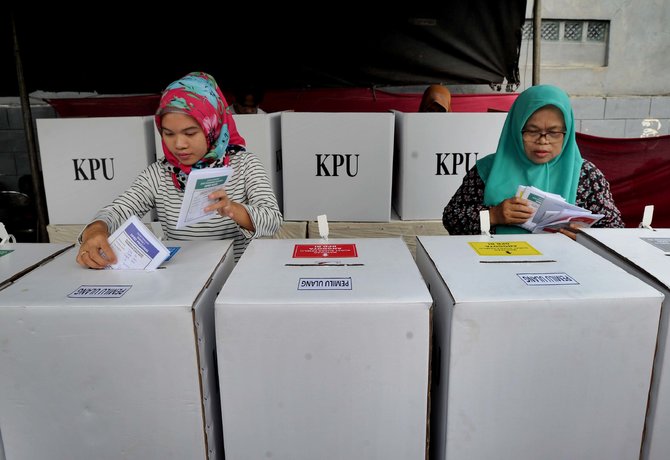 pemungutan suara ulang di tps tangsel