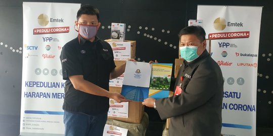 Emtek Peduli Corona Salurkan Bantuan APD ke Sulawesi Tengah dan NTB