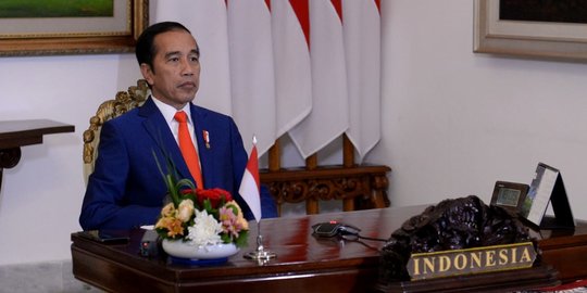 Jokowi Gelar Upacara Hari Lahir Pancasila Secara Virtual