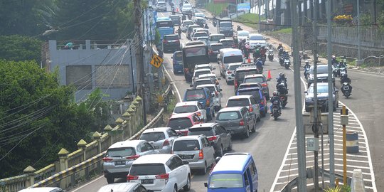 Jalur Puncak Padat, Polisi Minta Bantuan Pemkab Bogor untuk Lakukan Penyekatan