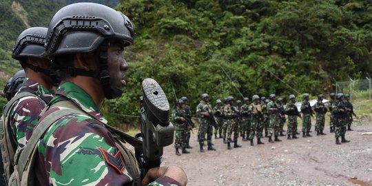 TNI-Polri Buru OPM yang Tembak dan Mutilasi Petani di Intan Jaya Papua