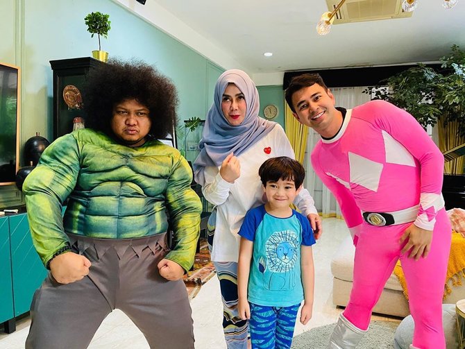 keluarga raffi ahmad dan babe cabita
