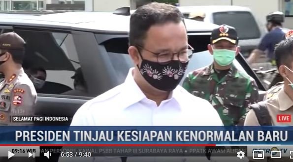 tidak benar metro tv akui anies baswedan presiden ri