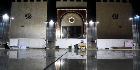 Belum Ada Keputusan Waktu Pembukaan Masjid Istiqlal