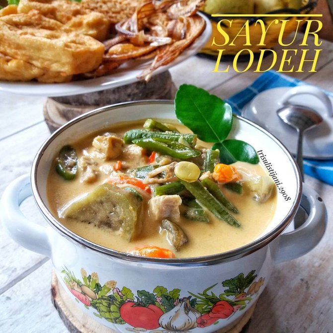 gado gado dan sayur lodeh