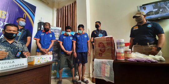 Dikirim dari Riau, Sabu 2,25 Kg Dalam Kotak Gagal Beredar di Kaltim