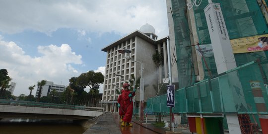 Jumat, Rumah Ibadah di DKI Jakarta Mulai Dibuka